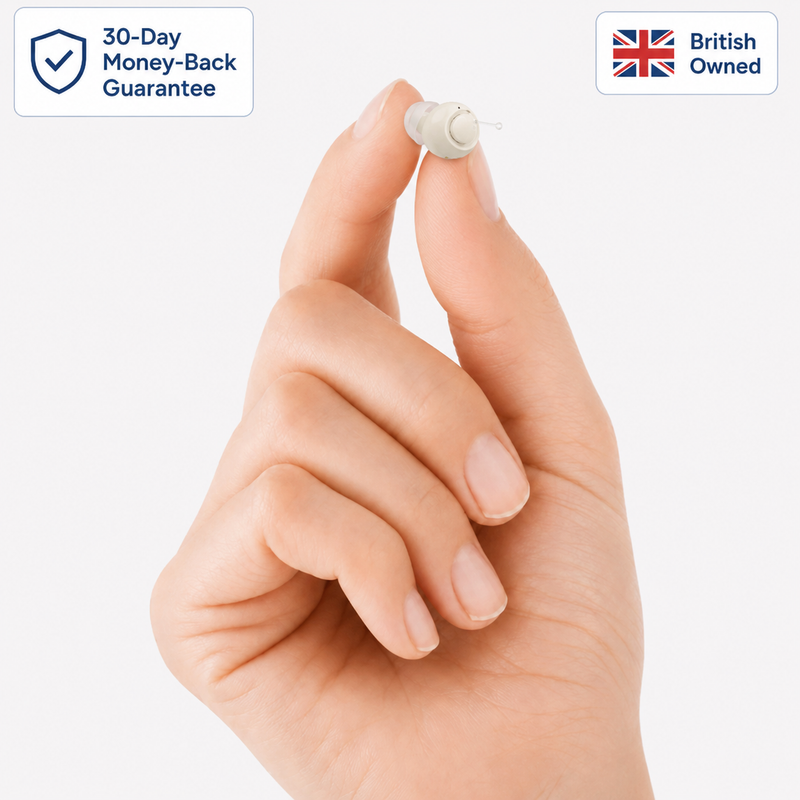 WiseHear hearing aid product image